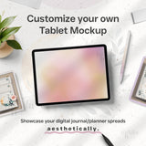Tablet Mockup - Customize Your Own