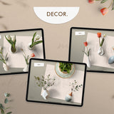 Minimalistic Decor and Paper Digital Stickers Kit