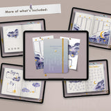 Dreamy Digital Bullet Journal Setup Stickers