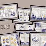 Dreamy Digital Bullet Journal Setup Stickers