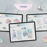 Cloud-inspired Realistic Digital Stickers Kit