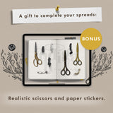 Dutch Doors Digital Bullet Journal Setup Stickers