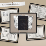 Digital Bullet Journal Setup Stickers