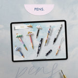 Cloud-inspired Realistic Digital Stickers Kit