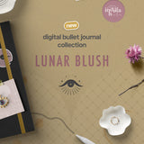 Digital Bullet Journal - Lunar Blush