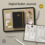 Digital Bullet Journal - Lunar Blush