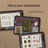 Digital Bullet Journal - Velvet Garden