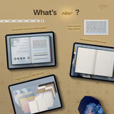 Digital Bullet Journal - Midnight Compass