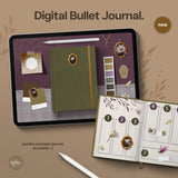 Digital Bullet Journal - Velvet Garden